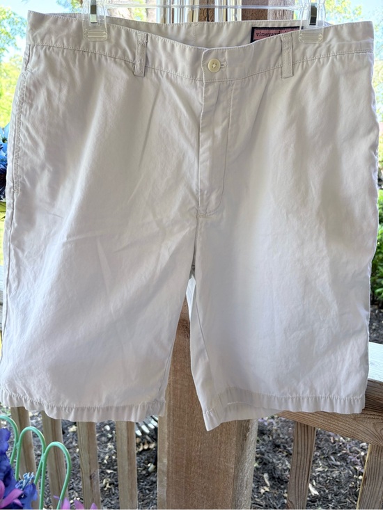 Vineyard Vines Other - Men’s Vineyard Vines Stone Chino Cotton Flat Front Bermuda Short w Pockets 36